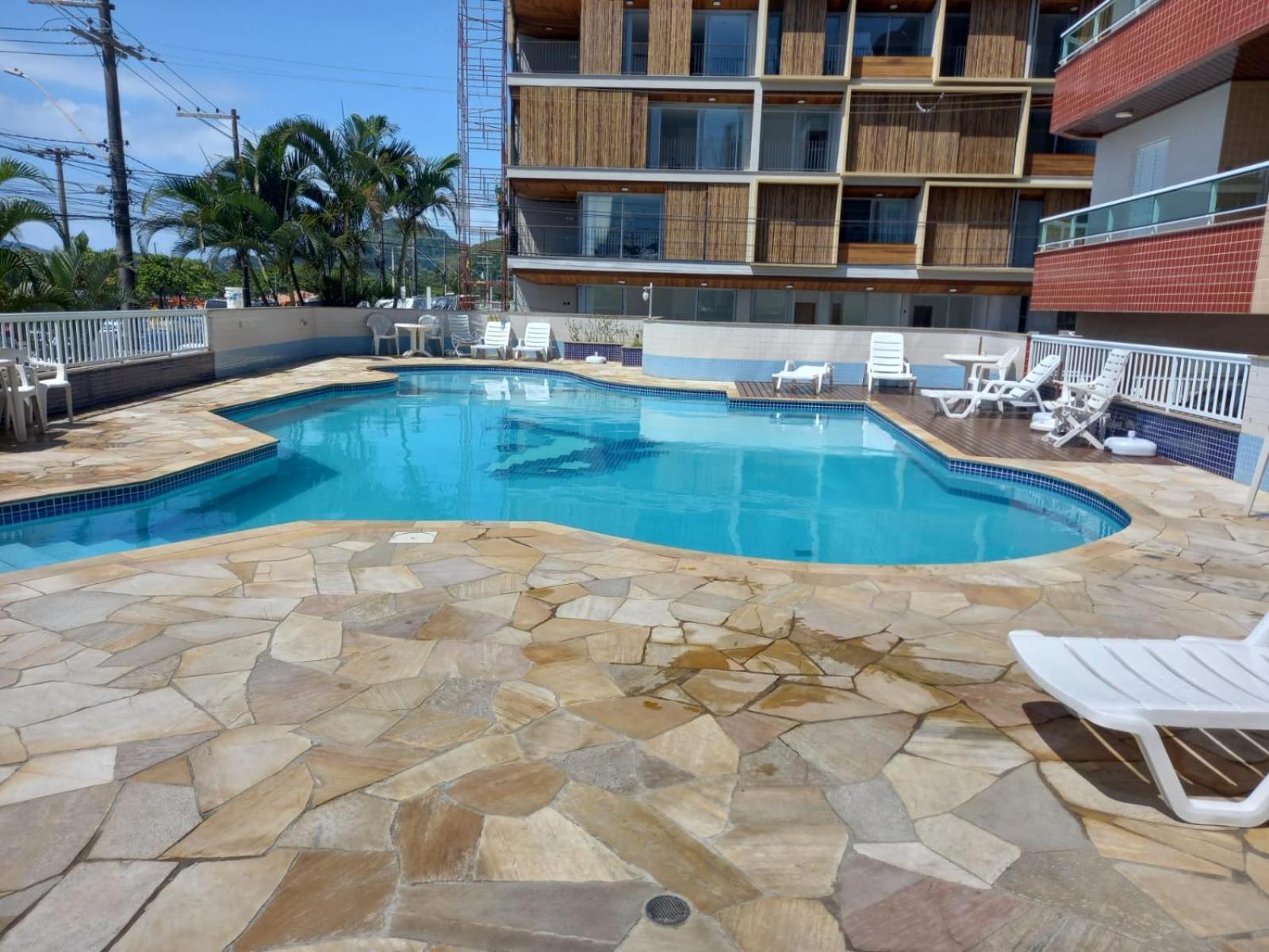 Apartamento De Frente Para O Mar Ubatuba Eksteriør bilde